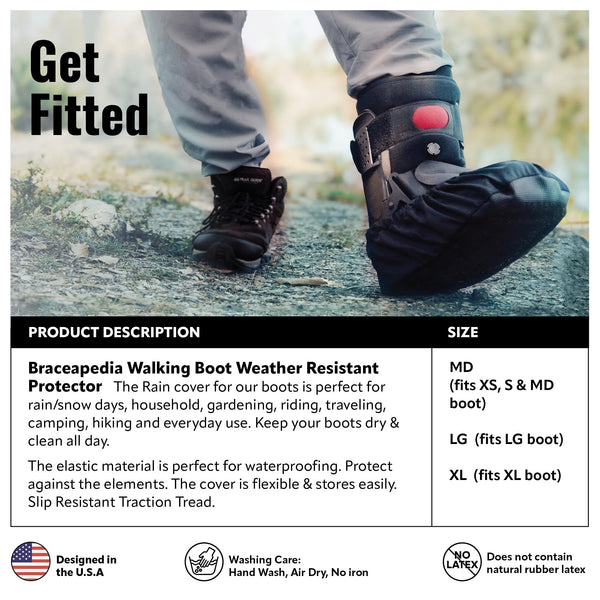Walking Boot Weather-Resistant Cover