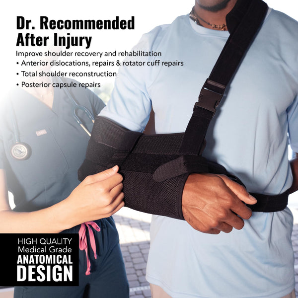PerfectFit Shoulder Immobilizer with Abductor
