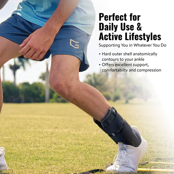 AnklePro Air Cushion Stirrup Ankle Brace