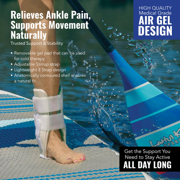 AnklePro Air Gel Stirrup Ankle Brace