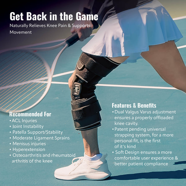 Comfort+ Soft OA (Osteoarthritis) Dual Adjustment Knee Brace Regular