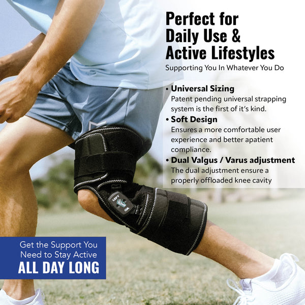 Comfort+ Soft OA (Osteoarthritis) Dual Adjustment Knee Brace Regular