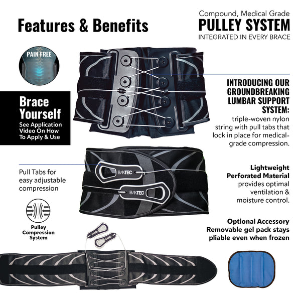 BakTec Universal 626 LSO - Lower Back