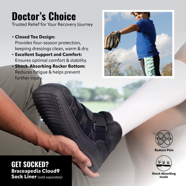 Closed Toe Post-Op Shoe