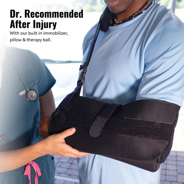 PerfectFit Shoulder Immobilizer with Abductor