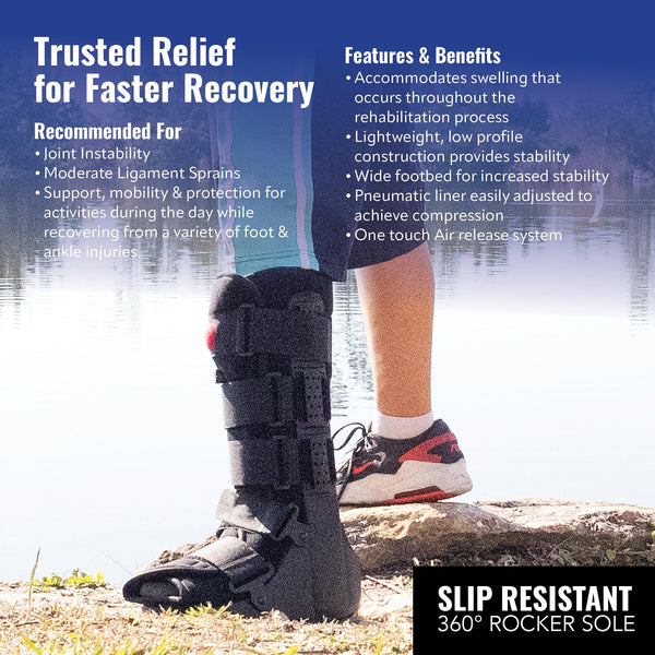 Pediatric Rapid Recovery Walking Boot - Tall