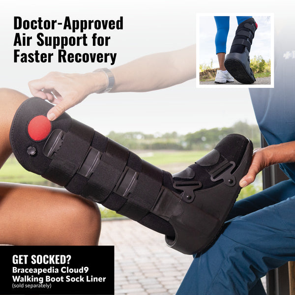 AirGlide Recovery Walking Boot - Tall