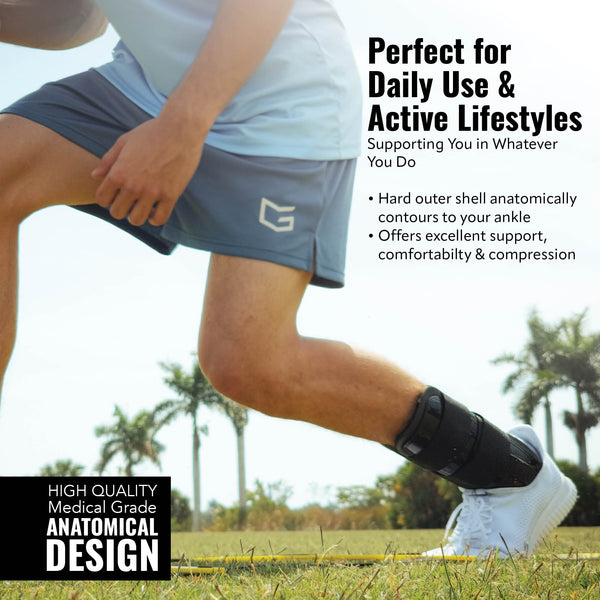 AnklePro Air Cushion Stirrup Ankle Brace