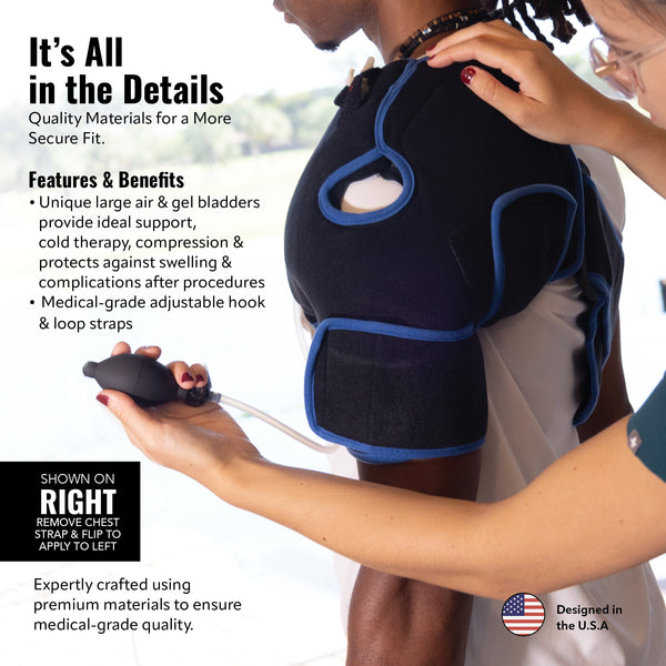 Polar Bear Cryo Pneumatic Shoulder Brace