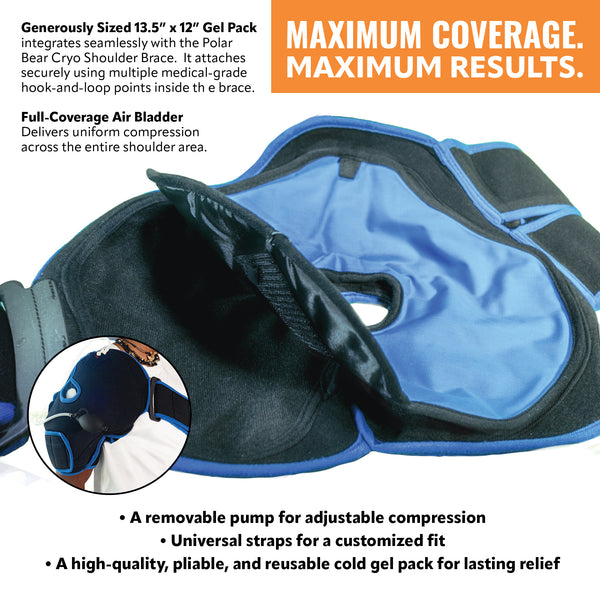 Polar Bear Cryo Pneumatic Shoulder Brace