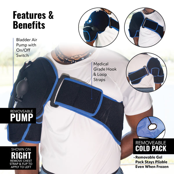 Polar Bear Cryo Pneumatic Shoulder Brace