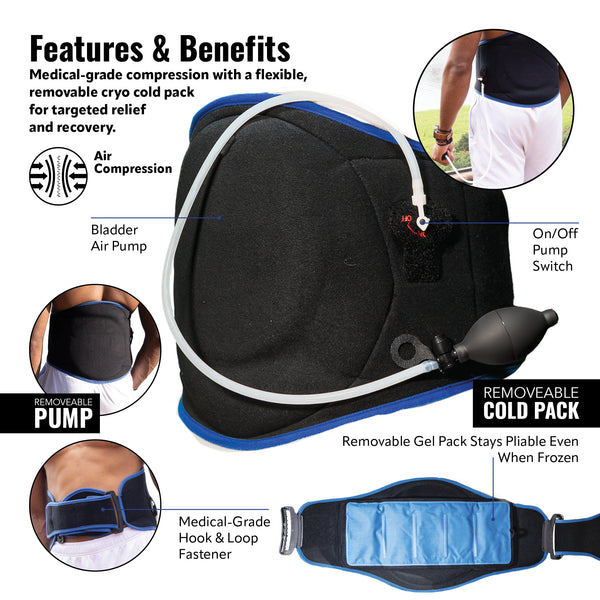 Polar Bear Cryo Pneumatic Back Brace