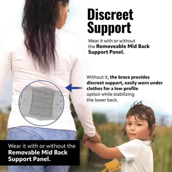 CompressRx Universal LSO Back Brace - Mid Back