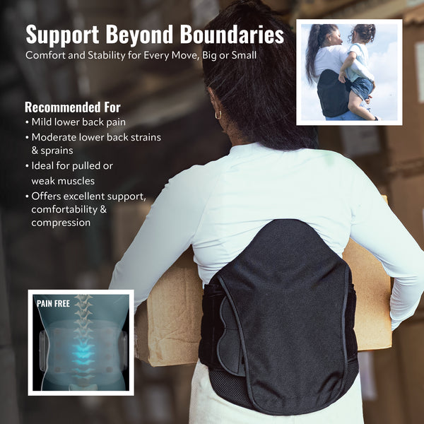 CompressRx Universal LSO Back Brace - High Back