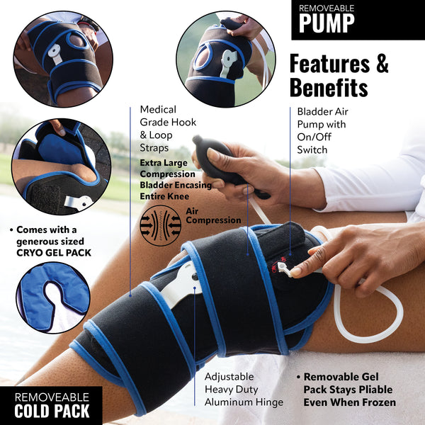 Polar Bear Cryo Pneumatic Knee Brace