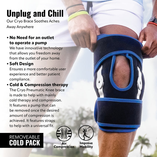 Polar Bear Cryo Pneumatic Knee Brace