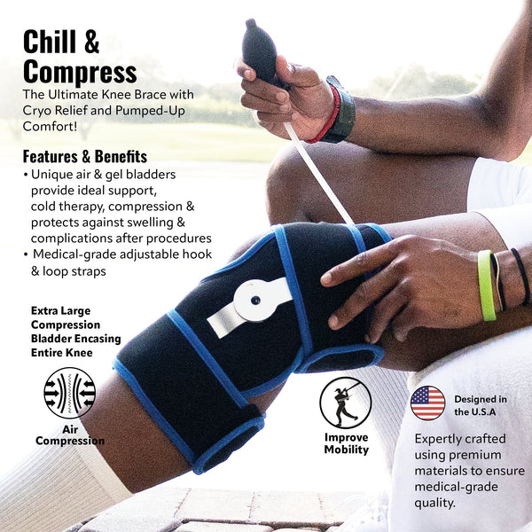 Polar Bear Cryo Pneumatic Knee Brace