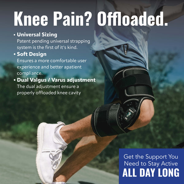 Comfort+ Soft OA (Osteoarthritis) Dual Adjustment Knee Brace Regular
