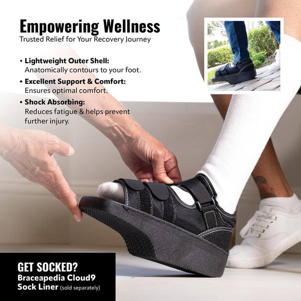 Wedge Post-Op Shoe